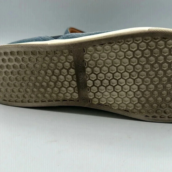 Vionic Ivy Canvas Slip-On Shoes in navy blue - Picture 5 of 6